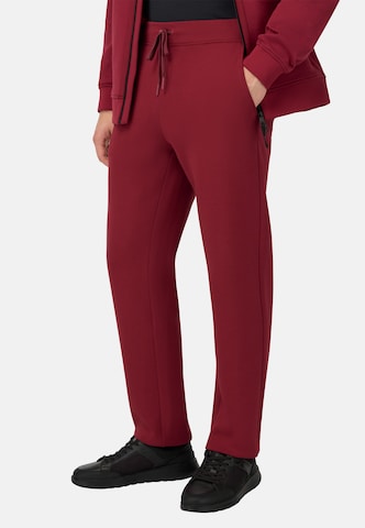 Coupe slim Pantalon Boggi Milano en rouge