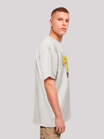 F4NT4STIC Shirt 'Stranger Things Comic Heads Netflix TV Series' in Grey