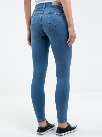 Skinny Jean 'Melinda' BIG STAR en bleu