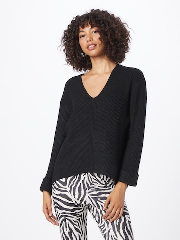 ABOUT YOU Sweater 'Tamara' in Black: front