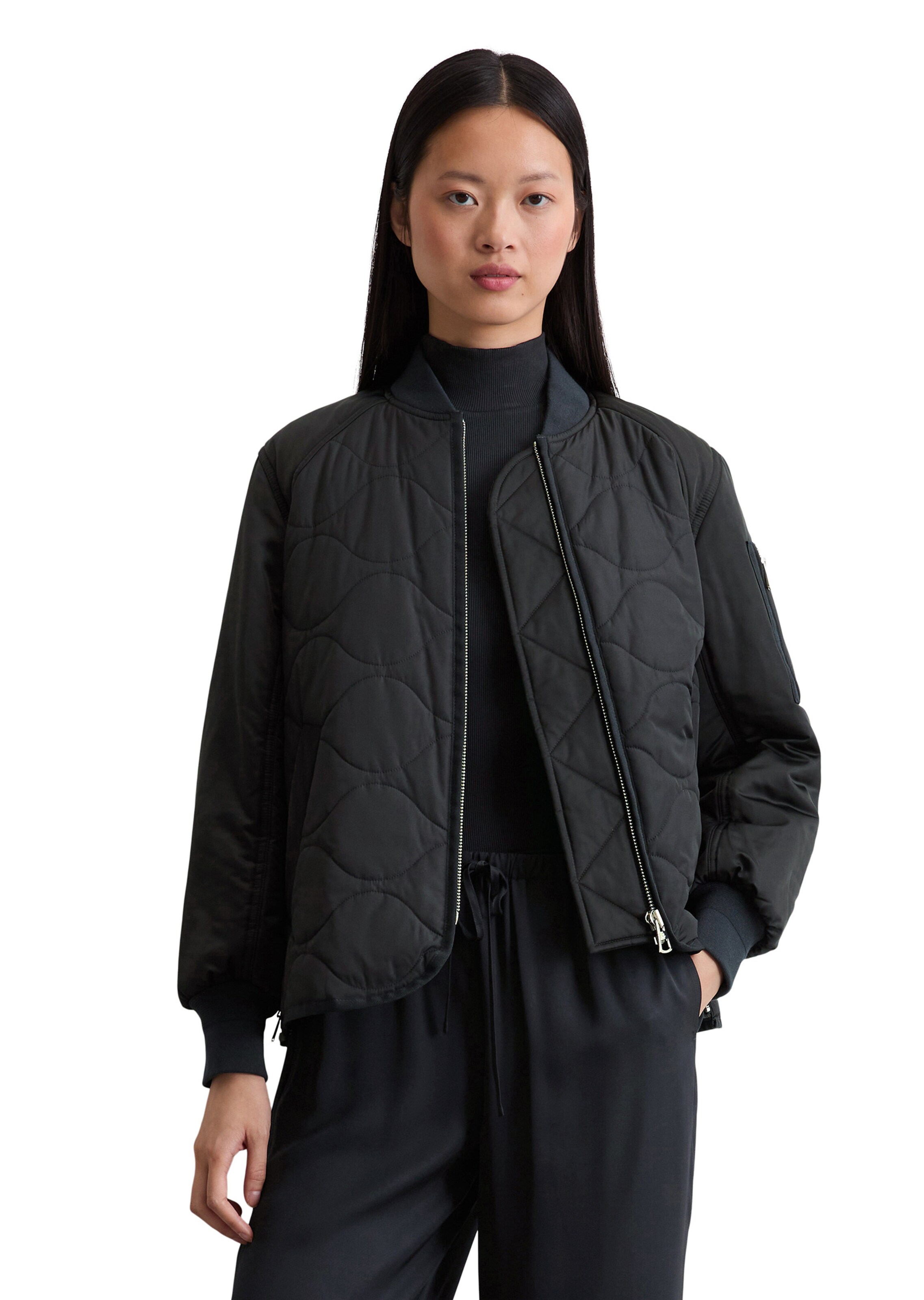 Marc O'Polo Übergangsjacke in Blau: Vorderseite