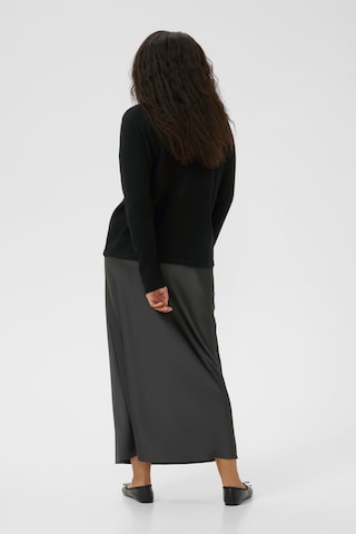 Cardigan 'KCNiela' KAFFE CURVE en noir