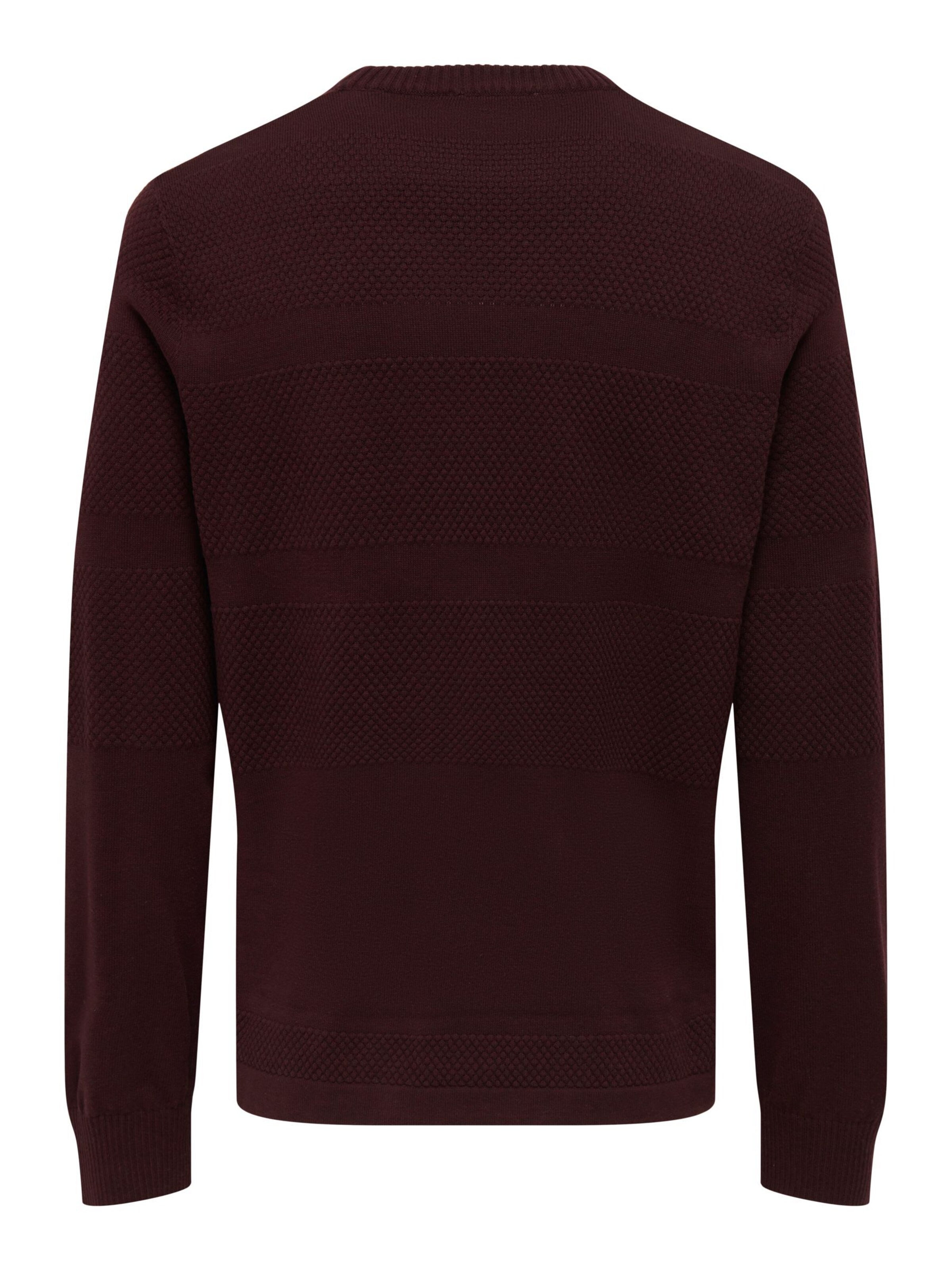 Only & Sons Trui 'ONSMalik' in Rood