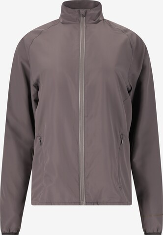 ENDURANCE Athletic Jacket 'Shela' in Grey: front