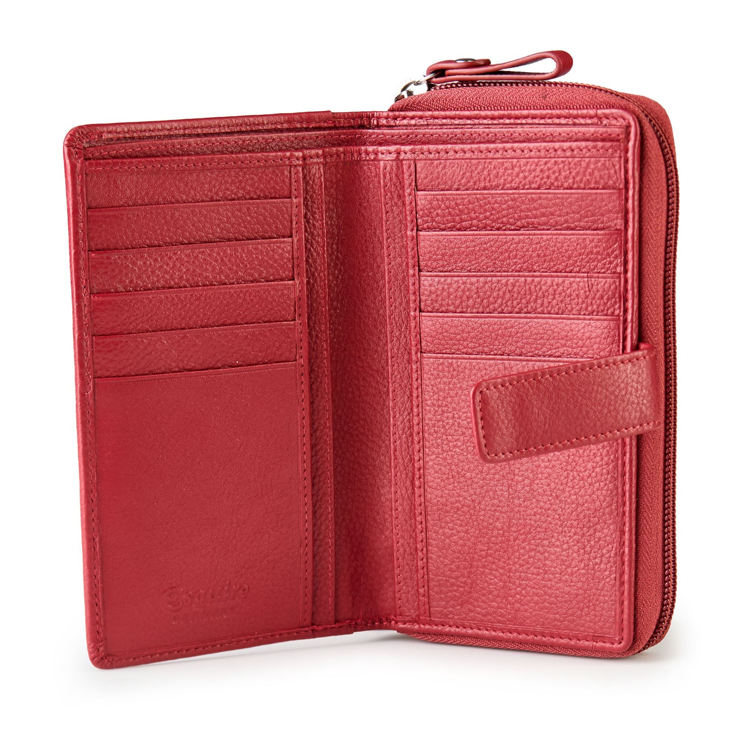 Esquire Wallet 'Primavera' in Red