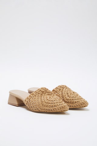 Mule Trendyol en beige