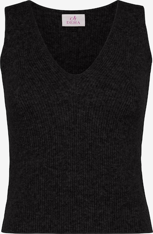 Top di DEHA in nero: frontale