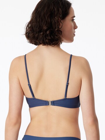 SCHIESSER Bralette Bikini Top ' Mix & Match Swim ' in Blue