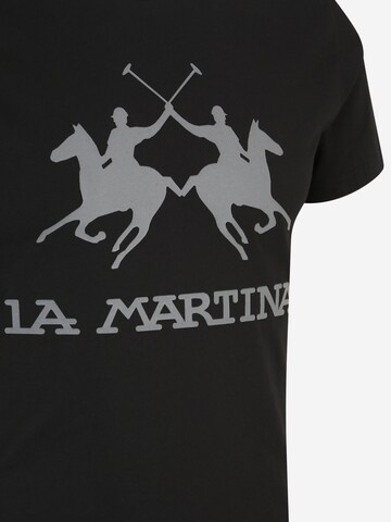 La Martina - Camiseta en negro