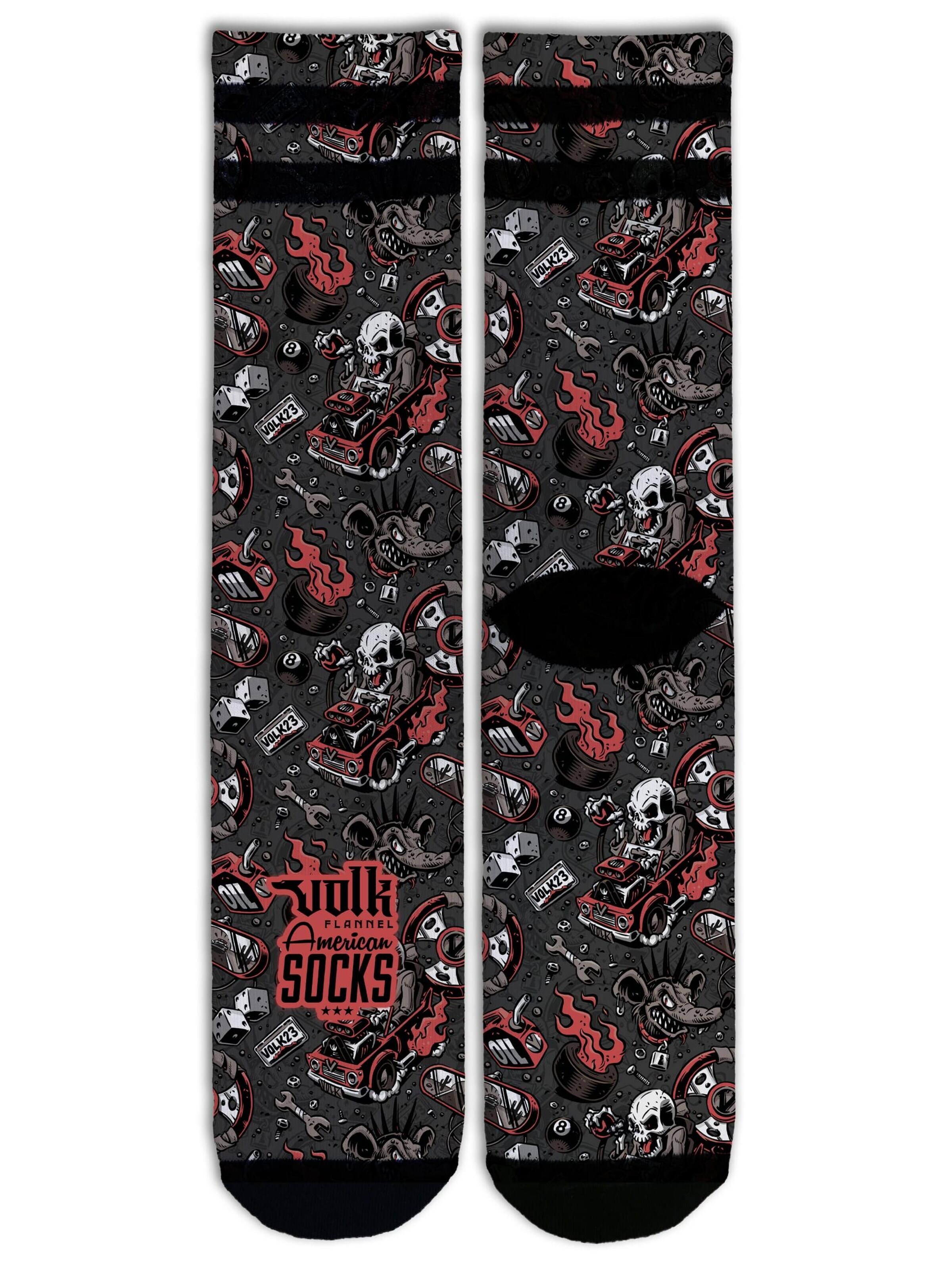 American Socks - Calcetines 'Roadsick - Mid High' en Mezcla de colores