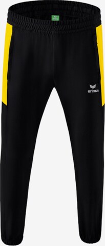 ERIMA Regular Workout Pants in Black: front