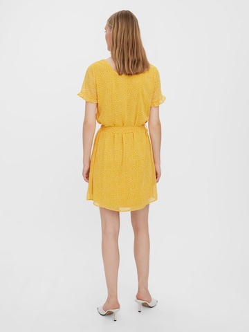 Robe 'Caro' VERO MODA en jaune