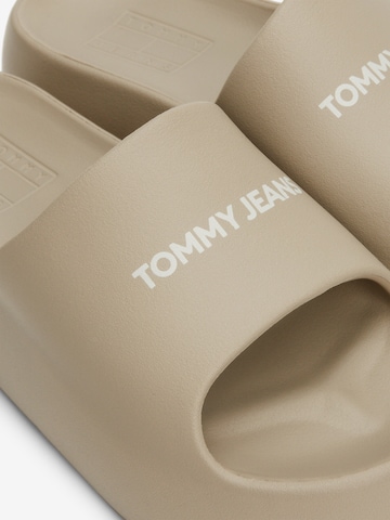 Tommy Jeans Muiltjes in Beige