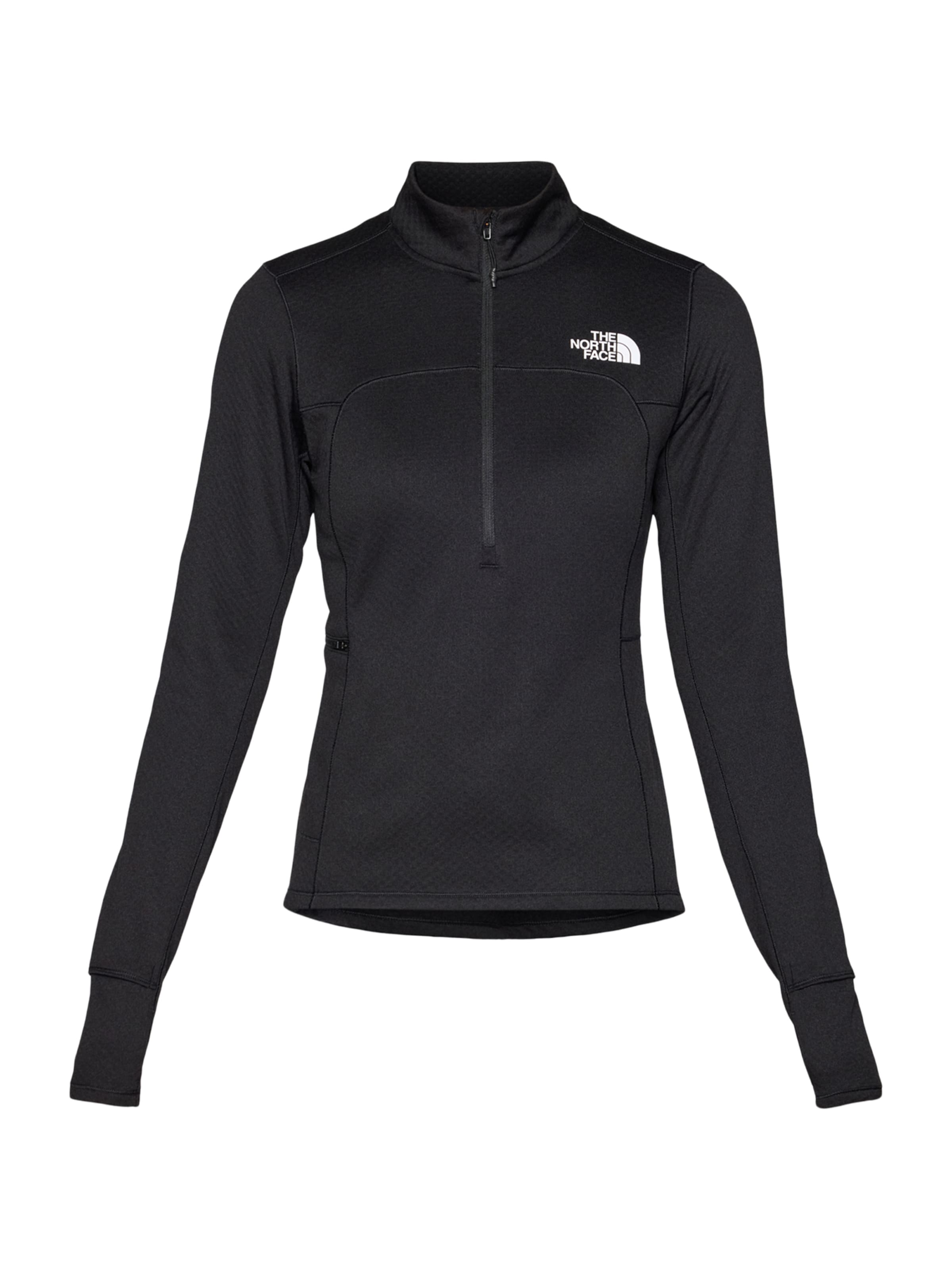 THE NORTH FACE Sportovní mikina 'PRO' – černá: přední strana