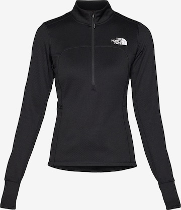 THE NORTH FACE Αθλητική μπλούζα φούτερ 'PRO' σε μαύρο: μπροστά