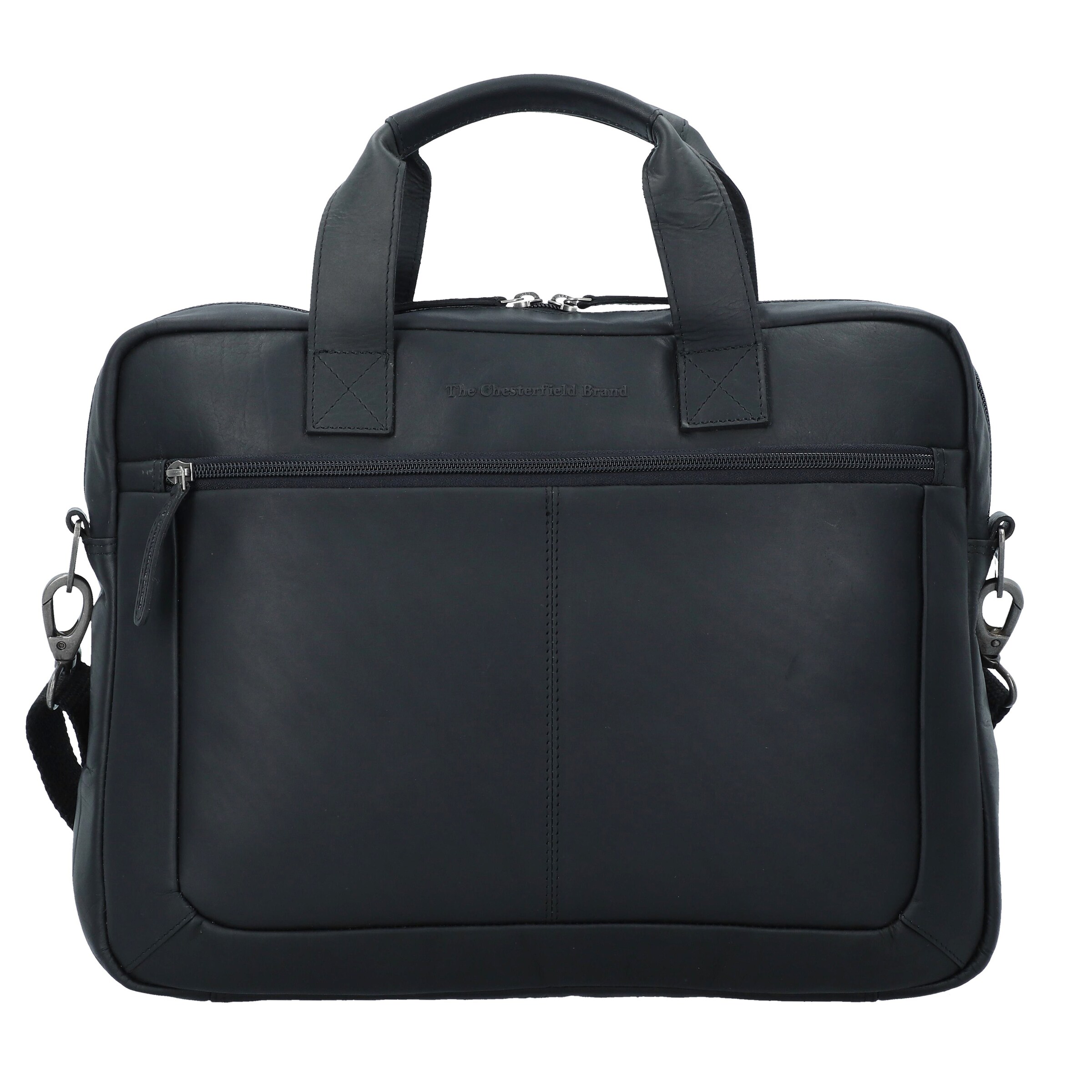 The Chesterfield Brand Calvi Cartella In Pelle 40 Cm Con Scomparto Per Laptop, Borsa Da Lavoro In Pelle