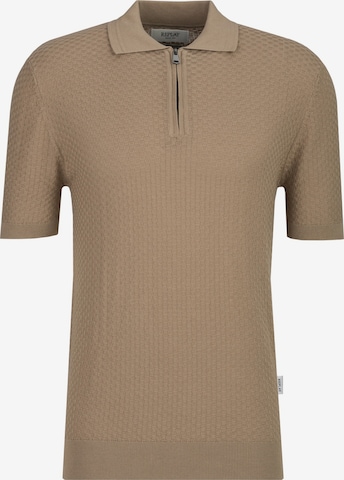 REPLAY Poloshirt in Beige: Vorderseite