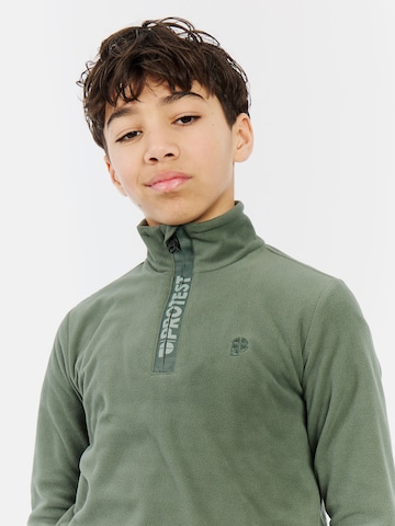PROTEST Sportsweatshirt 'Reperfecty JR' in Grün