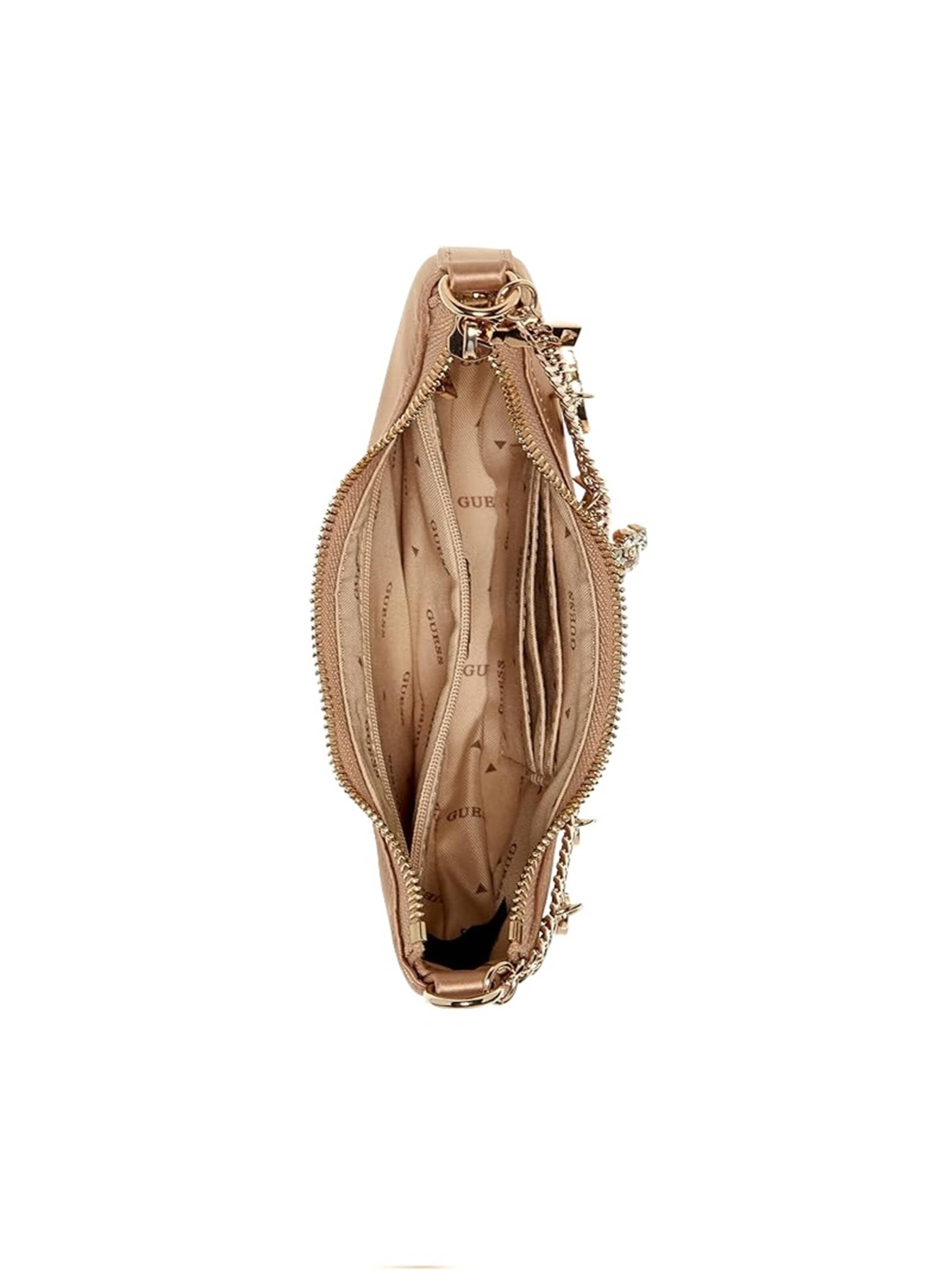 GUESS Skuldertaske 'ES993172' i beige