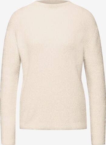 STREET ONE Pullover in Beige: Vorderseite