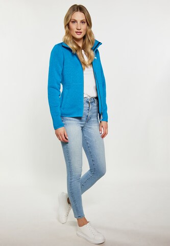 Schmuddelwedda Fleecejacke in Blau