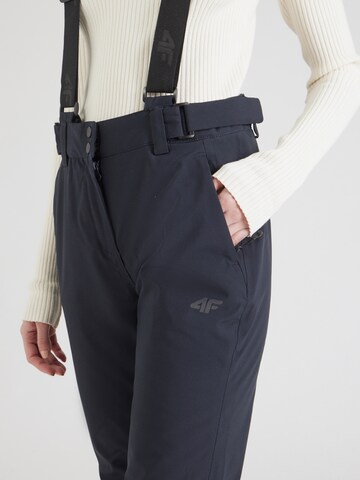 4F - Loosefit Pantalón de montaña en negro