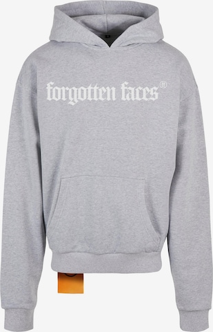 Forgotten Faces Sweatshirt 'Jade Oni' in Grey: front