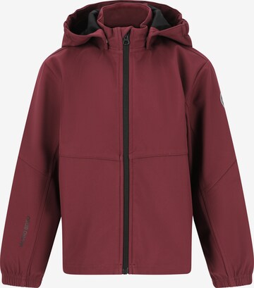 ZigZag Outdoor jacket 'Troy' in Red: front
