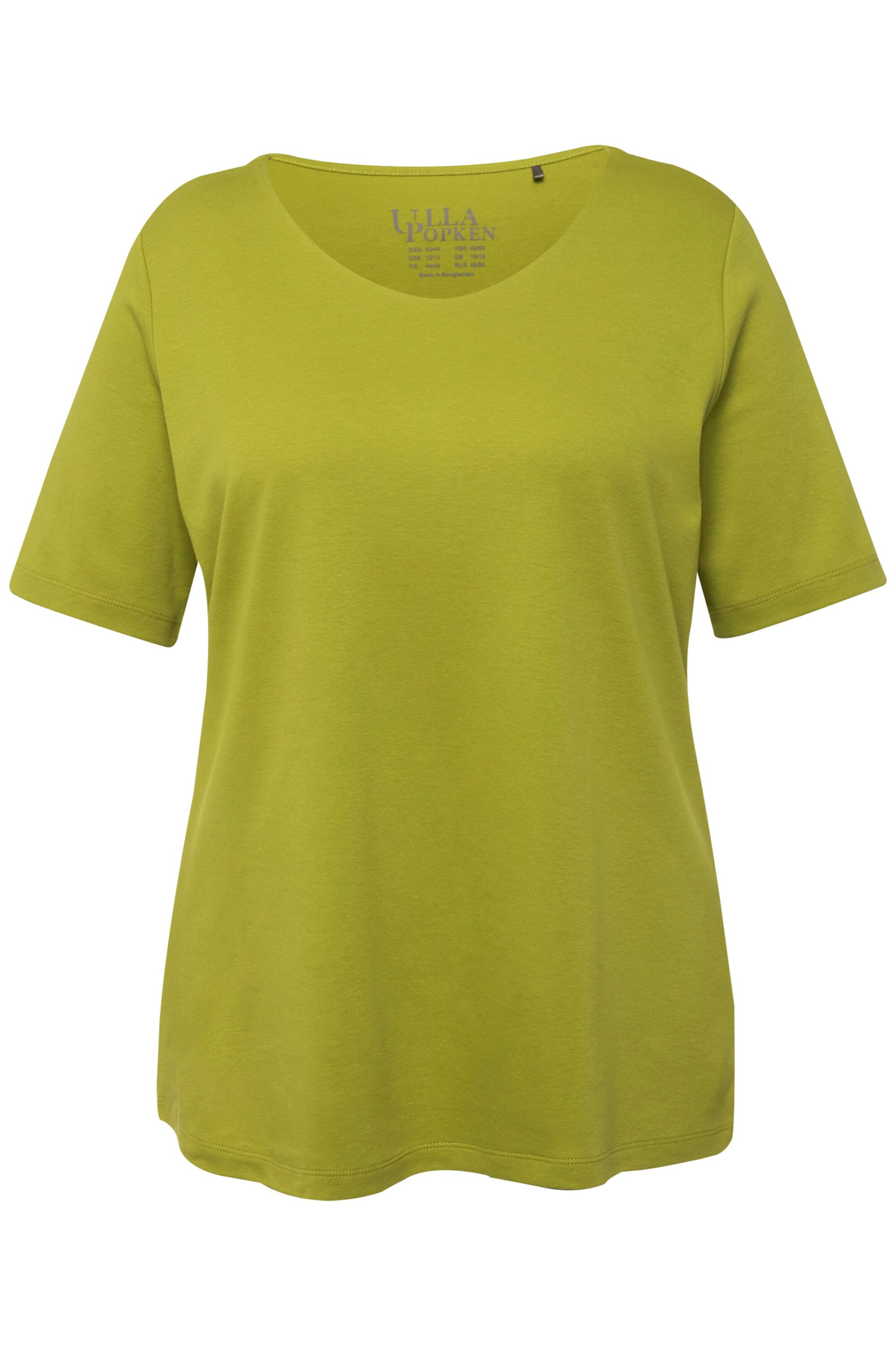 Ulla Popken Shirt in Groen: voorkant