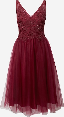 Laona Koktejlové šaty – červená: přední strana