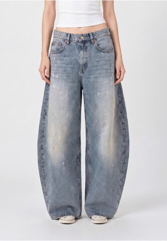Project Blue Regular Jeans in Blau: Vorderseite