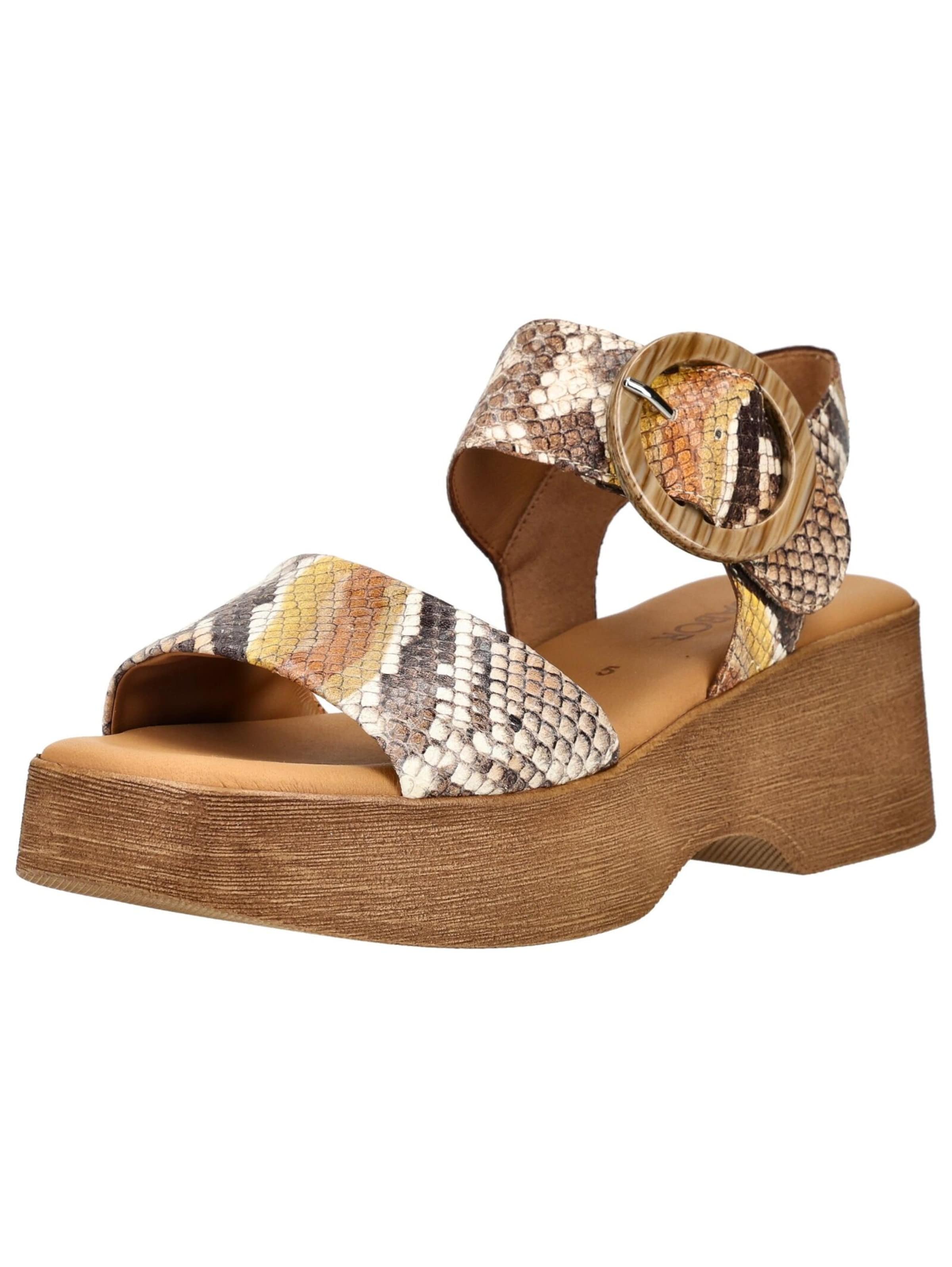 GABOR Sandaal in Bruin: voorkant