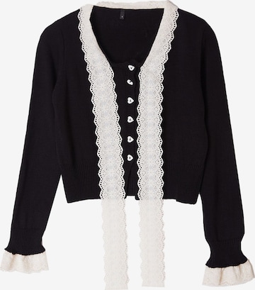 TrendyolKardigan - crna boja: prednji dio