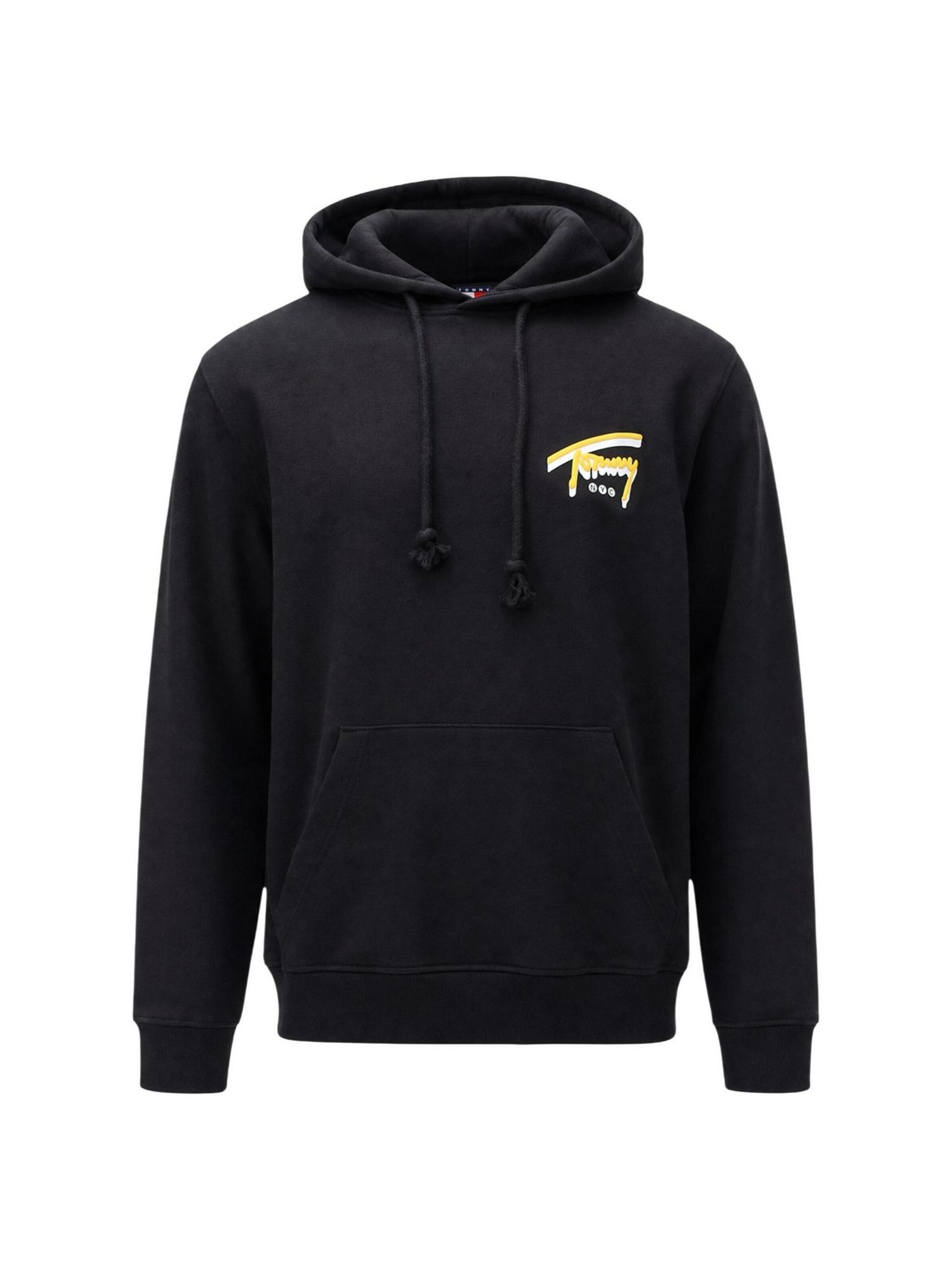 Tommy Jeans - Jersey 'DM0DM23583' en negro: frente