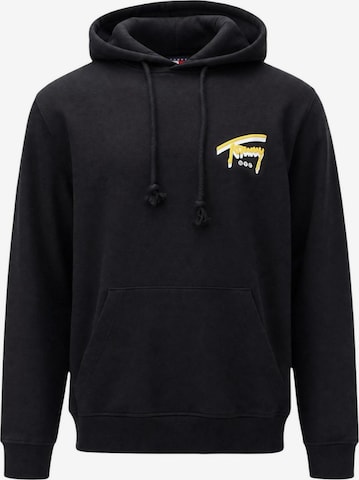 Pull-over 'DM0DM23583' Tommy Jeans en noir : devant