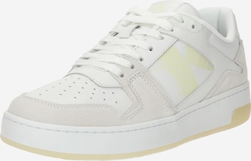 Baskets basses 'BASKET' Calvin Klein Jeans en blanc : devant