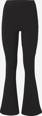 évasé Pantalon Dorothy Perkins en noir : devant