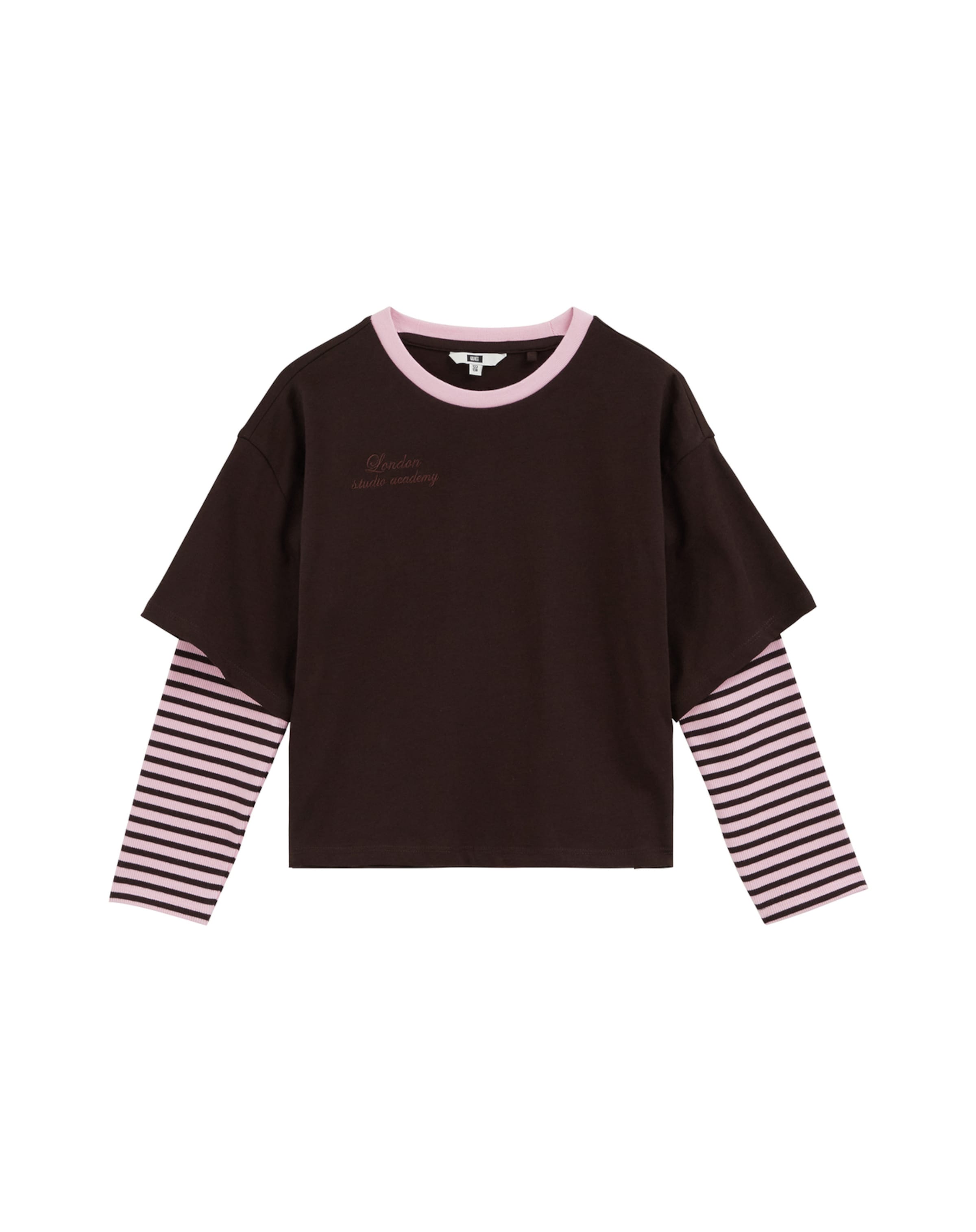 Maglietta di WE Fashion in marrone: frontale