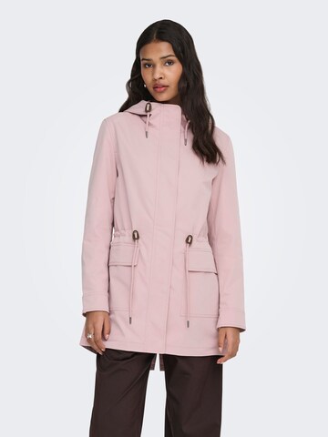 ONLY Tussenparka 'ONLLouise' in Roze: voorkant