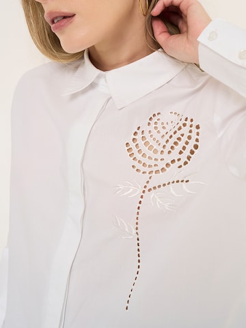 Chemisier 'Cataya' Camomilla Italia en blanc