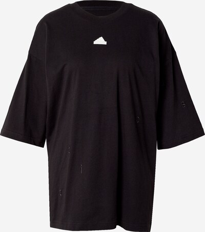 ADIDAS SPORTSWEAR T-shirt fonctionnel 'BLUV Q1' en noir / blanc, Vue avec produit