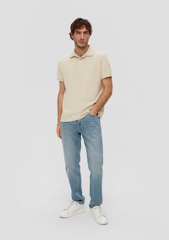 s.Oliver Poloshirt in Beige