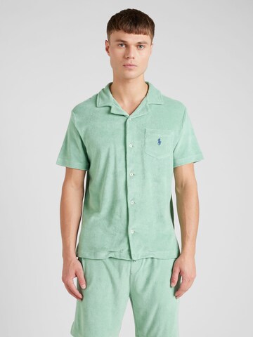 Polo Ralph Lauren Regular fit Overhemd in Groen: voorkant