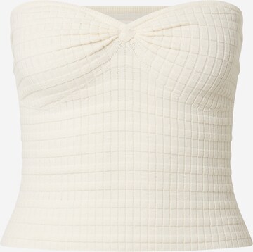 LeGer by Lena Gercke Knitted top 'Cathleen' in White: front