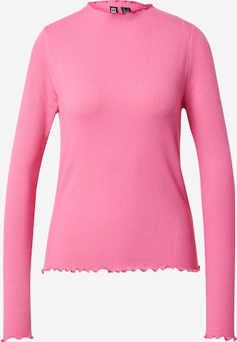 PIECES Футболка 'NICCA' в Ярко-розовый: спереди