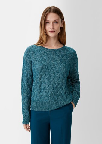 COMMA Pullover in Grün: Vorderseite