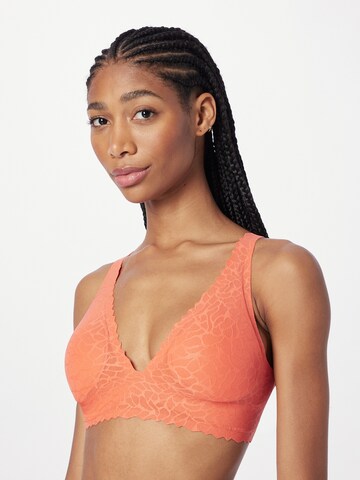 SLOGGI Bustier BH 'Zero Feel Lace 2.0' in Orange: predná strana