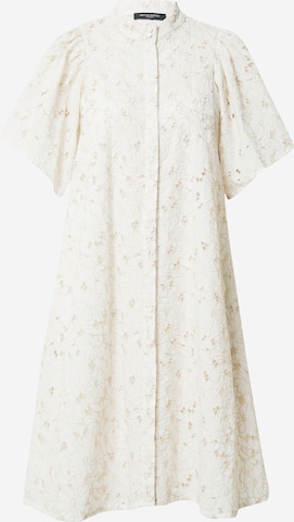 BRUUNS BAZAAR Dress in White: front