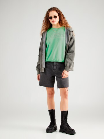 ONLYSweater majica 'CARMEN' - zelena boja