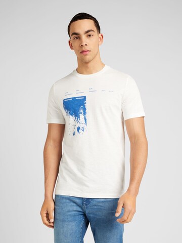 T-Shirt s.Oliver en blanc : devant